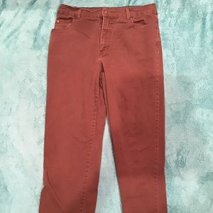 💚3/$25 Kim Rogers size 10 short brown women jeans